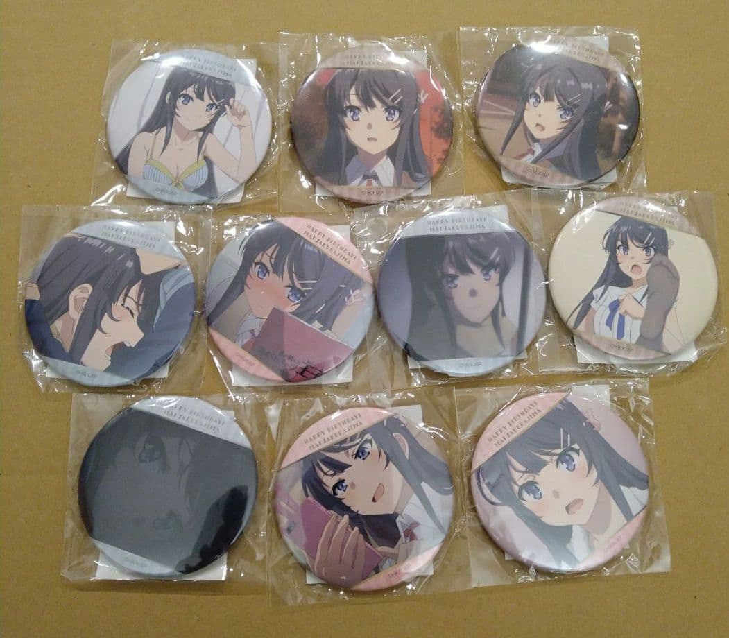 桜島麻衣 Happy Birthday 2021 限定 缶バッジ 青春ブタ野郎 - メルカリ