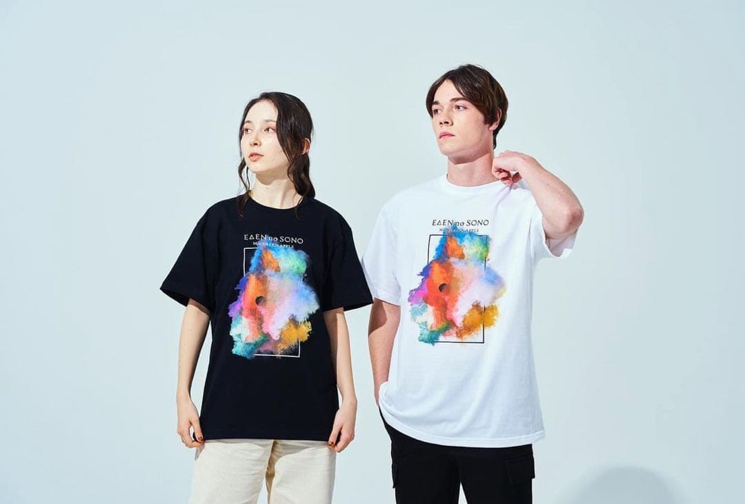 Mrs. GREEN APPLE/エデンの園/Tシャツ/ブラック - メルカリ