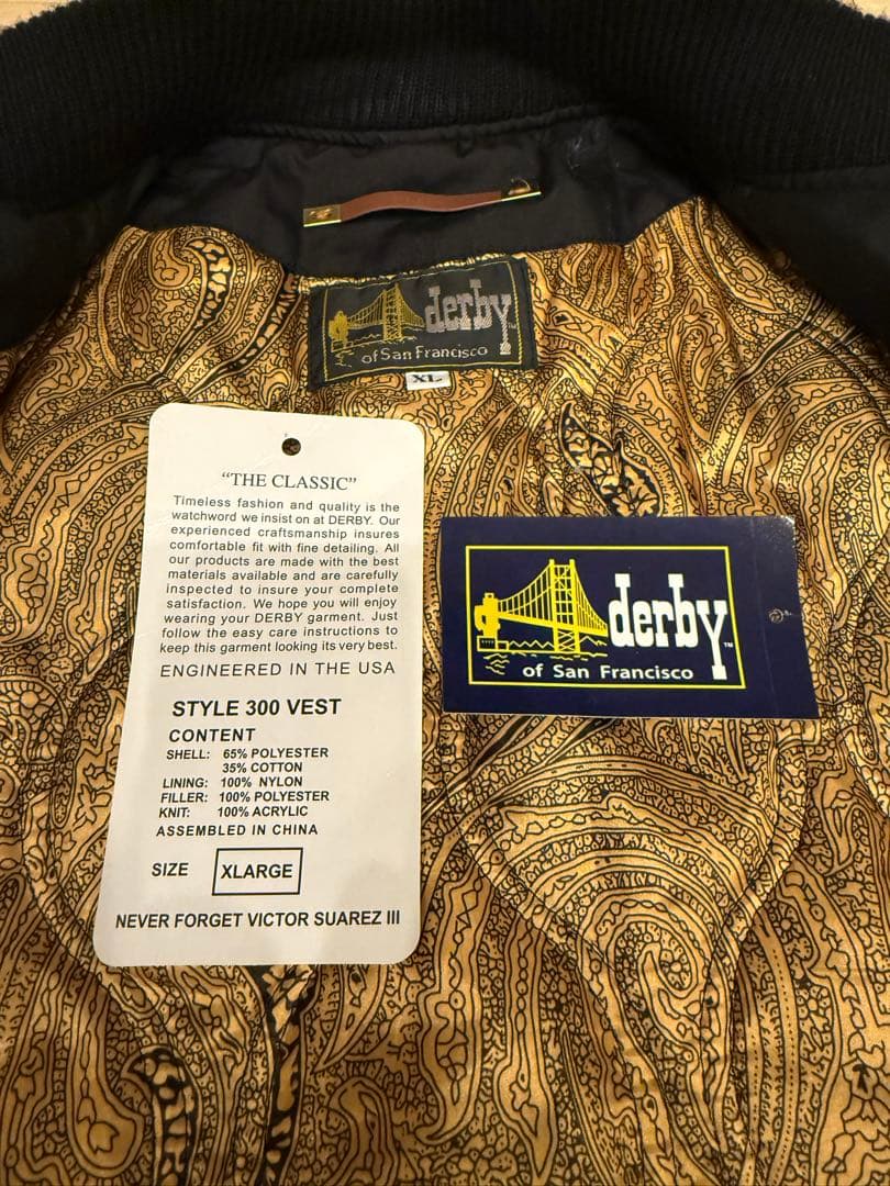 Derby of SanFrancisco STYLE 300 VEST XL - トップス送料 無料 通販