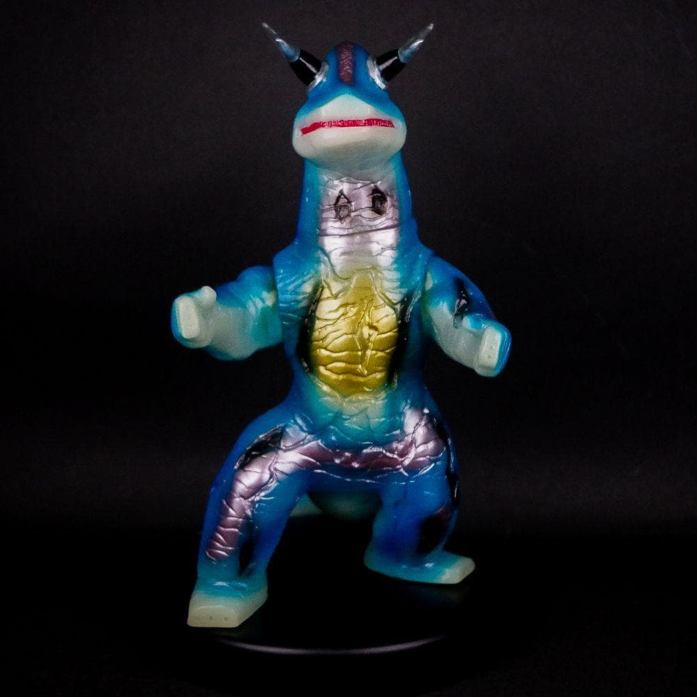 ブルマァク 蓄光 エレキング 復刻 ソフビ マーミット ベアモデル