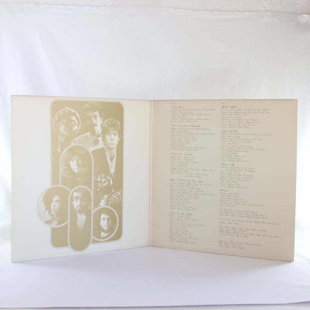 英LP Santana Welcome UKオリジナル盤 両面マト1の初回プレス