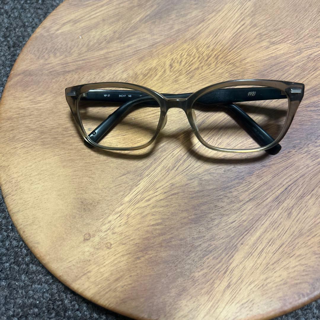 ⭐️美品⭐️999'9 フォーナインズ メガネ　NP-37 Col.8890 黒 ⭐️美品⭐️999'9 フォーナインズ メガネ NP-37 Col.8890 黒 - メルカリ