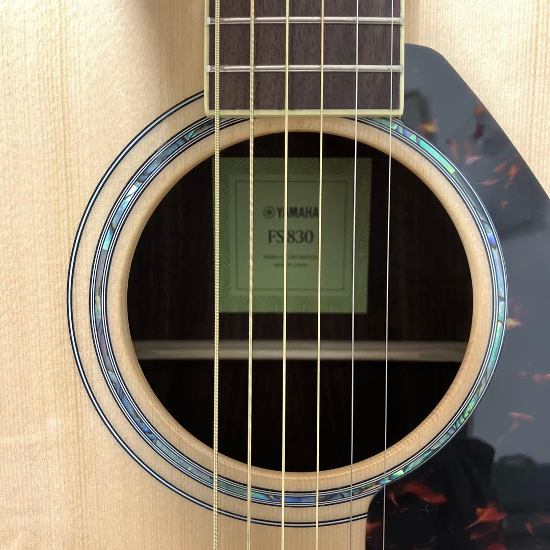美品】YAMAHA FS830 アコースティックギター GOTOHペグ仕様 - メルカリ