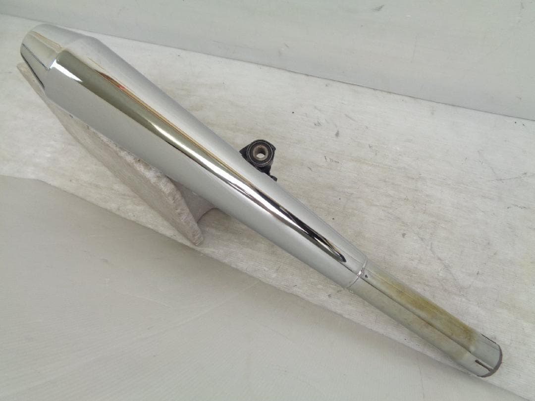 SR400 キャブ 78-09 デイトナ メガホン スリップオン マフラー DAYTONA（デイトナ） D94499 スリップオンメガホンタイプマフラー