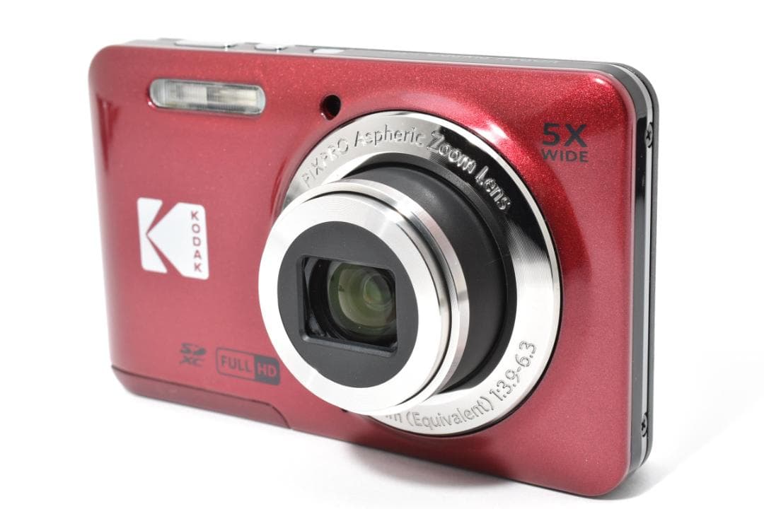■ ほぼ新品 ■コダック　KODAK PIXPRO FZ55 レッド《保証書》