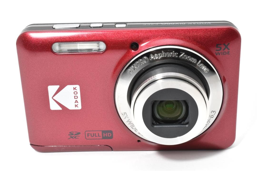 ■ ほぼ新品 ■コダック　KODAK PIXPRO FZ55 レッド《保証書》