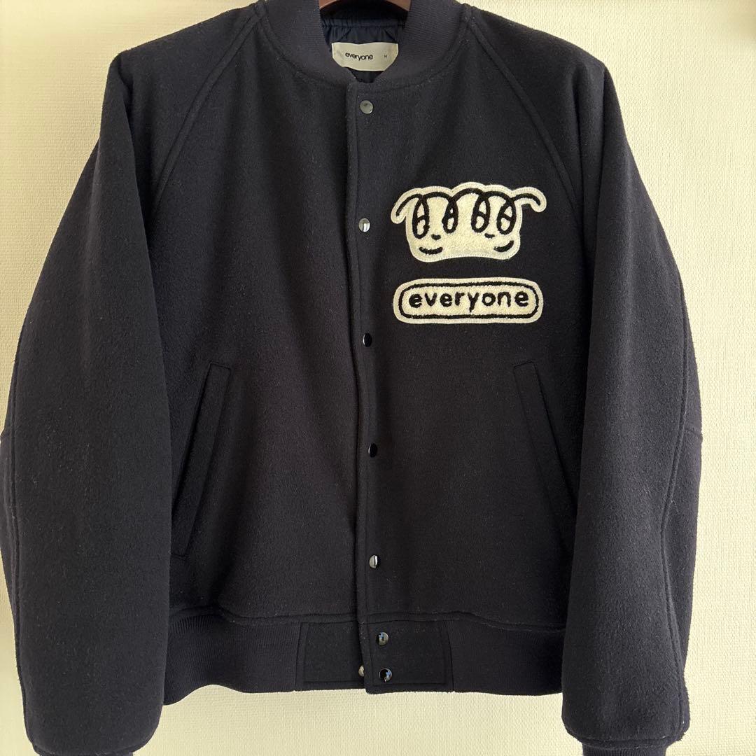 金*郎様 everyone j.30000 varsity jacket エブリ - メルカリ