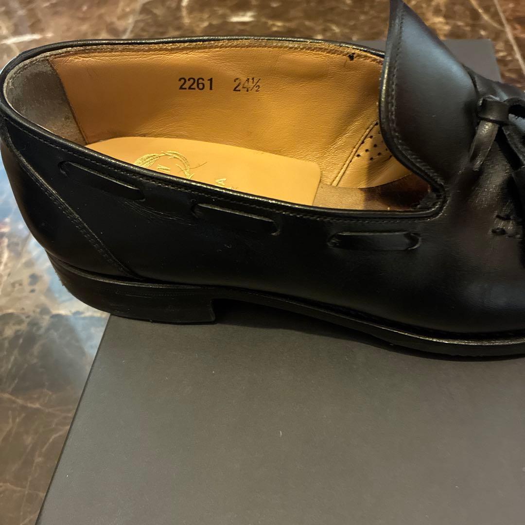 【スコッチグレイン】タッセルローファー 24.5cm