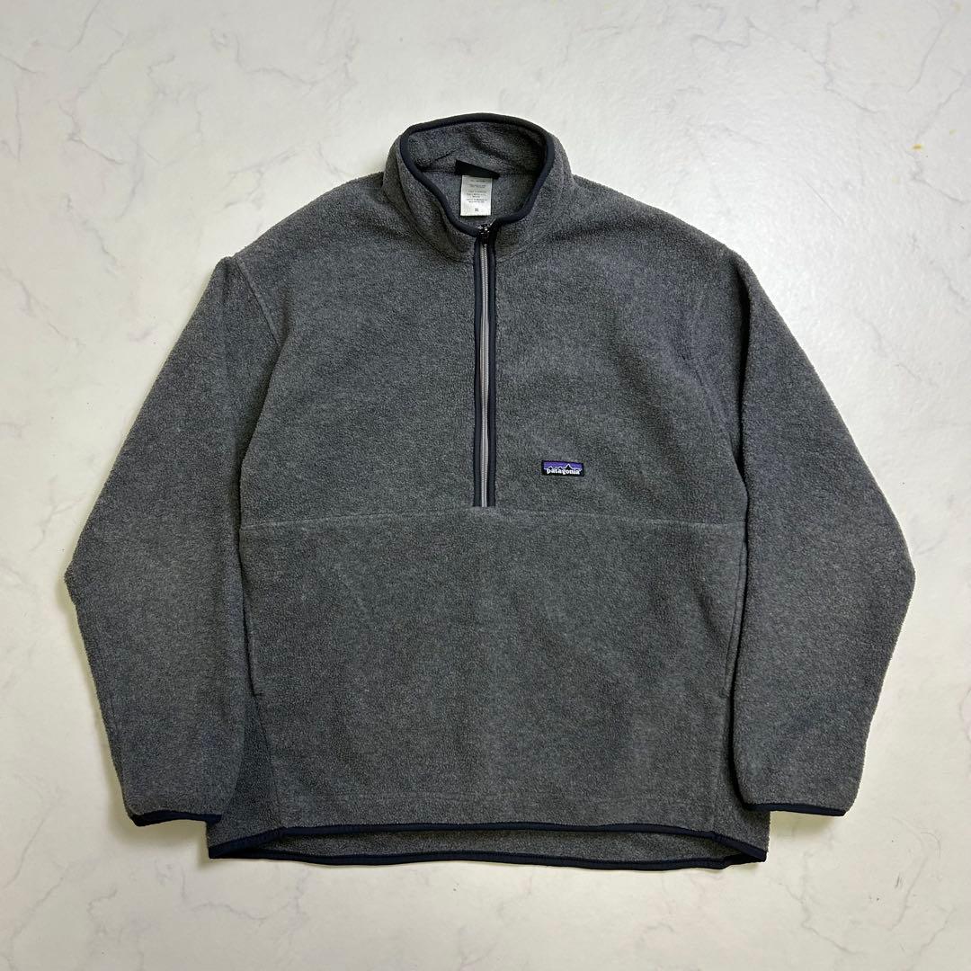 04年製】パタゴニア シンチラ マースピアル プルオーバー フリース 灰
