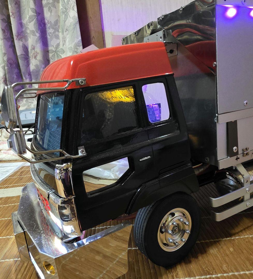 6月7日まで限定価格】1/14 デコトラ ラジコン 日野 ドルフィン