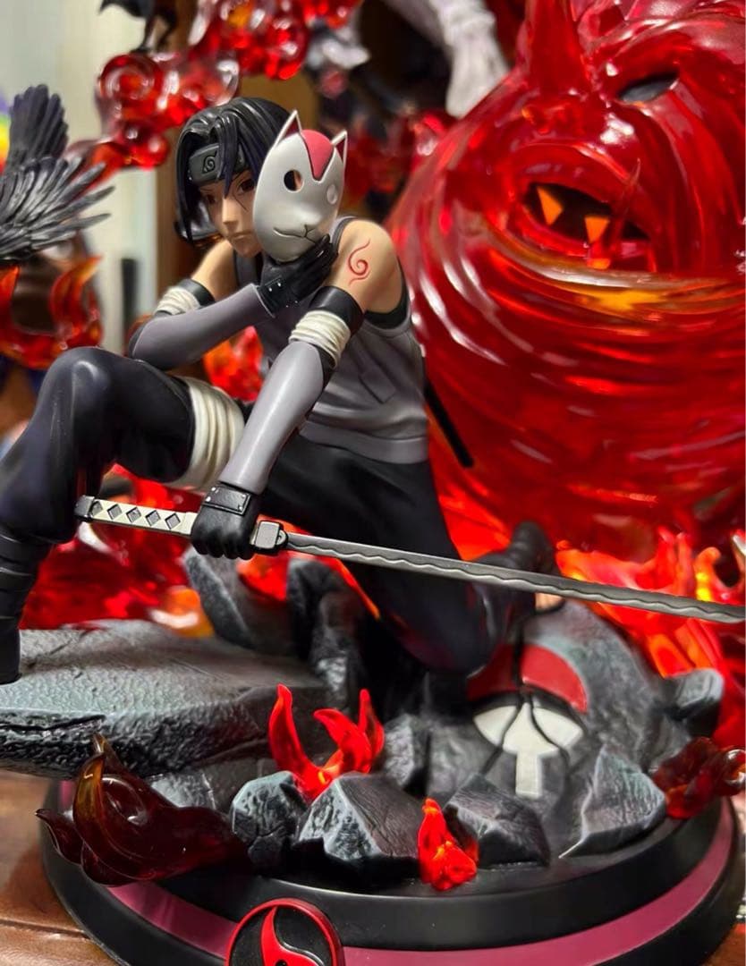 NARUTOナルト うちはイタチ 1/7 ガレージキット ガレキ スタチュー ⑥