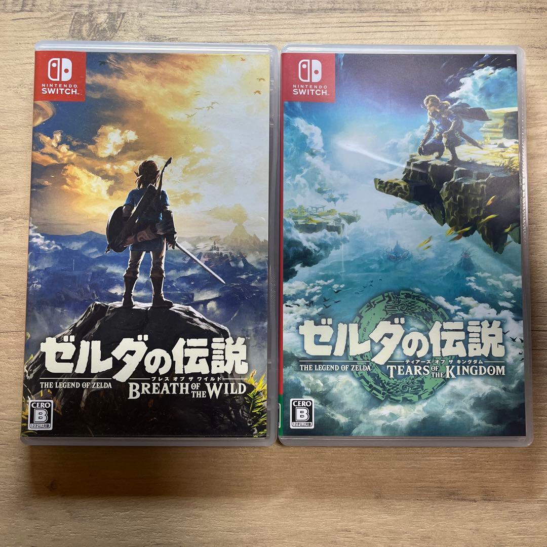 ゼルダの伝説　ブレスオブザワイルド　ティアーズオブキングダム ゼルダの伝説 ブレス オブ ザ ワイルド／ティアーズ オブ ザ