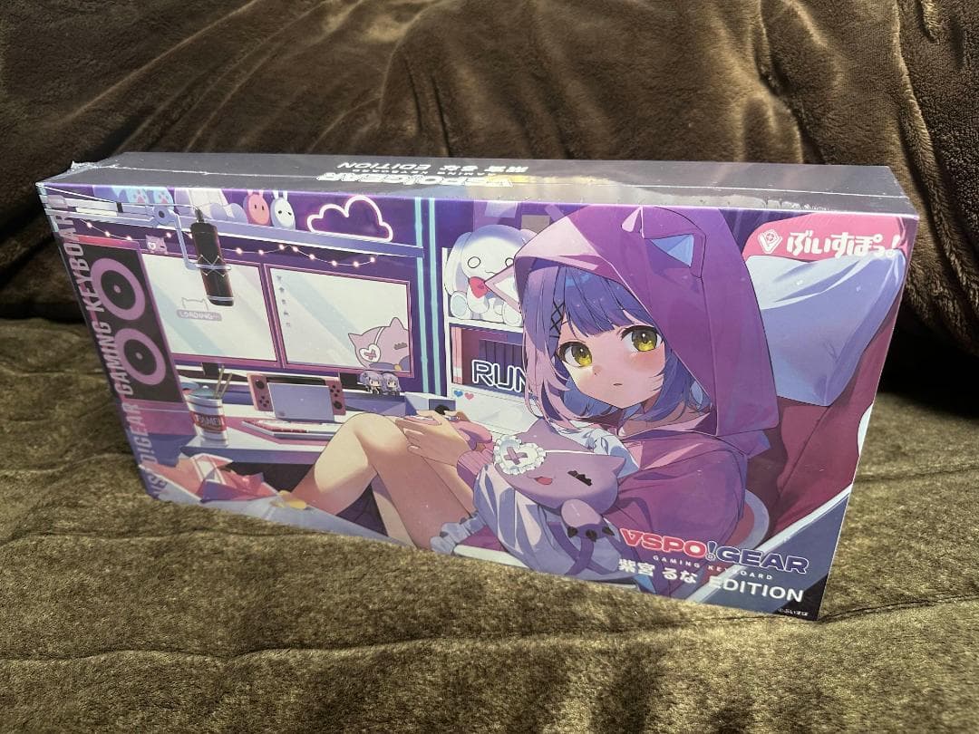 VSPO! GEAR ゲーミングキーボード 紫宮るなEDITION ぶいすぽ キーボード 紫宮るな｜Yahoo!フリマ（旧PayPayフリマ）
