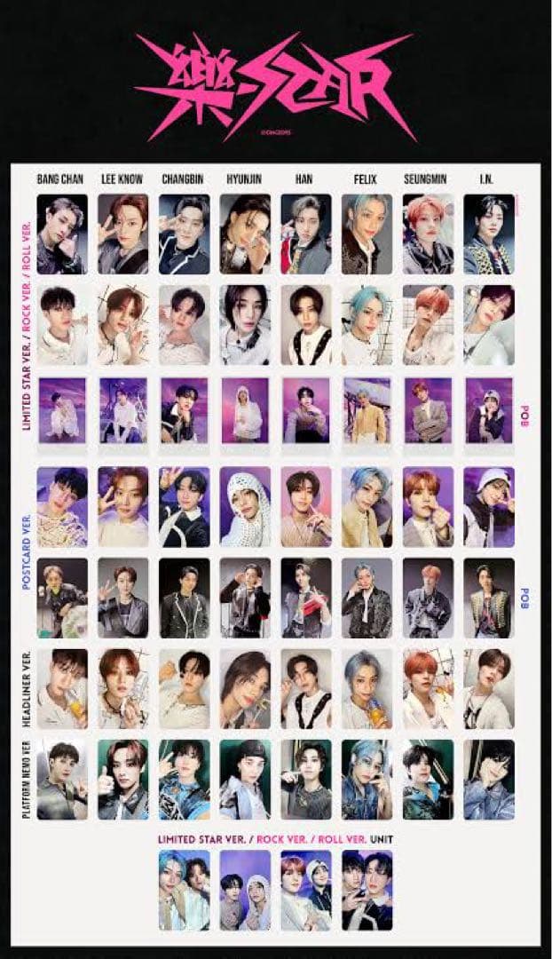 Straykids ヒョンジン 樂STAR トレカ⑥ - メルカリ