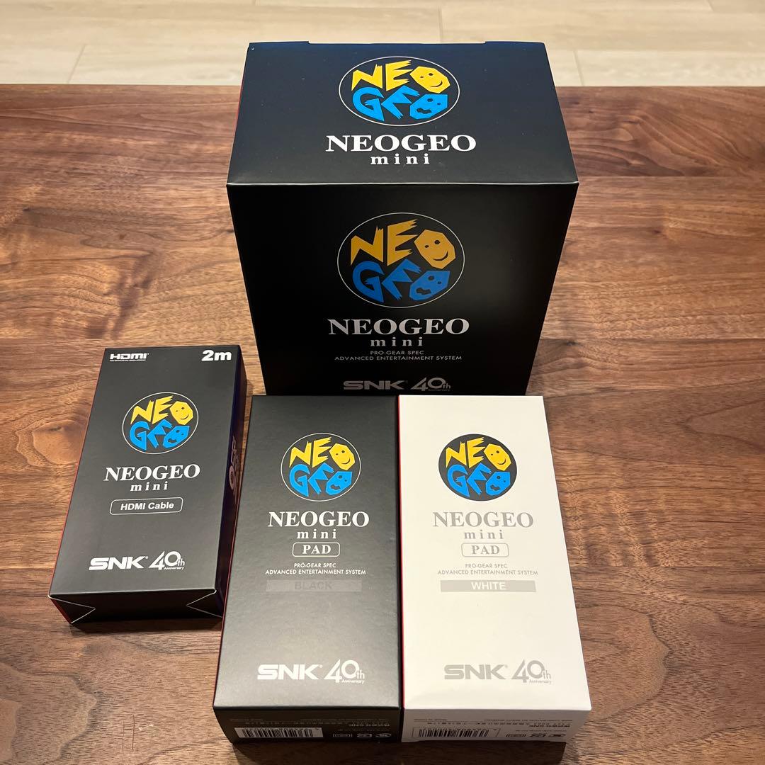 SNK NEOGEO mini 本体 + PAD 2個+ HDMIケーブル1個 Amazon | SNK NEOGEO mini PAD ネオジオミニ パッド 専用
