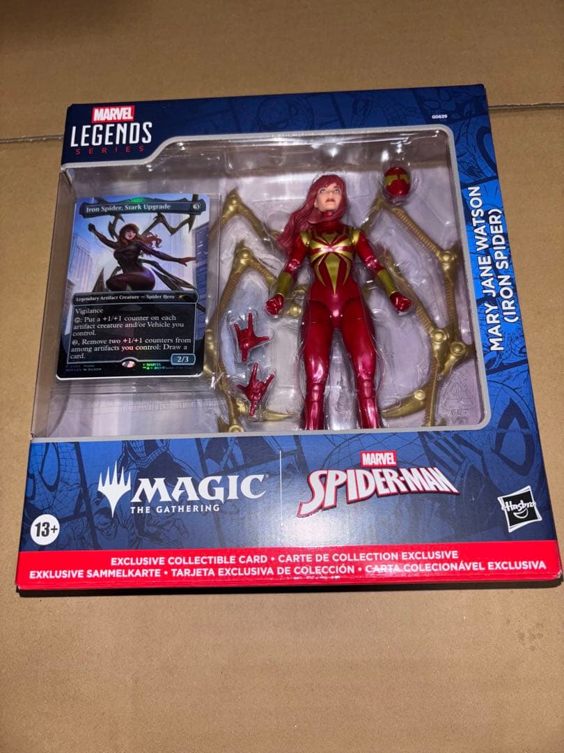 マーベルレジェンド カード付き メリー・ジェーン・ワトソン アイアン・スパイダー Amazon.com: Marvel Legends Series Magic: The Gathering Mary Jane