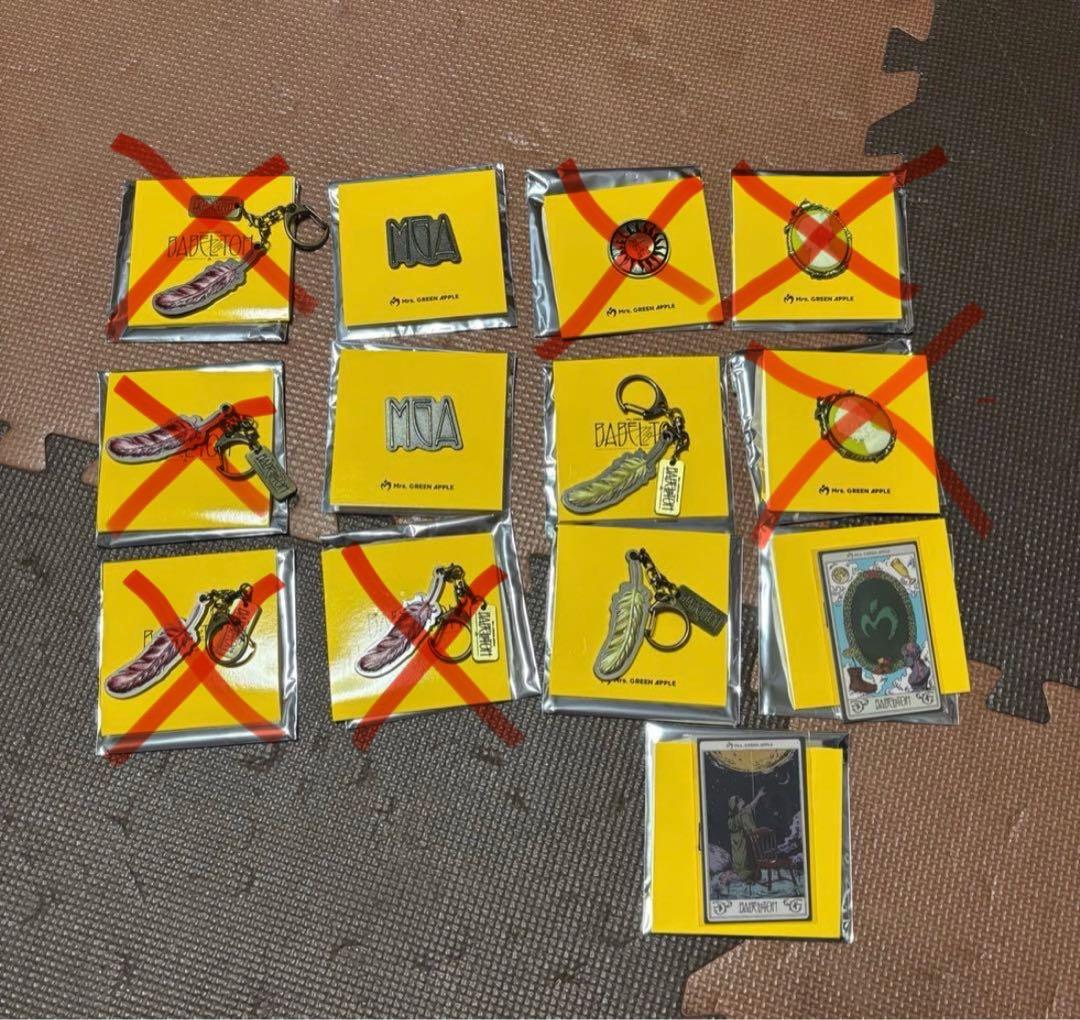 Mrs. GREEN APPLE BABEL no TOH ガチャ Mrs GREEN APPLE ミセスグリーンアップル BABEL no TOH バベルの塔