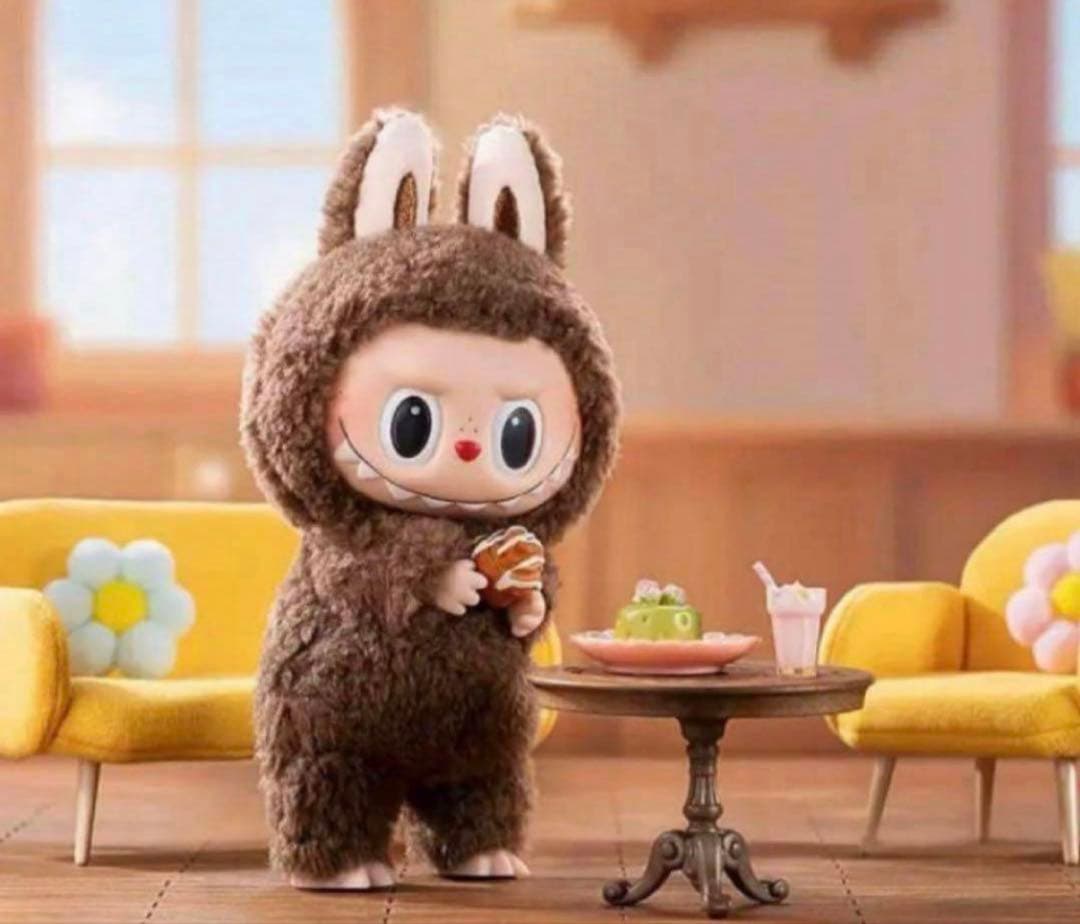 【正規品】ラブブ　マカロン LABUBU チェスナットココア シークレット 正規品 LABUBU ラブブ マカロン シークレット チェスナット ココア