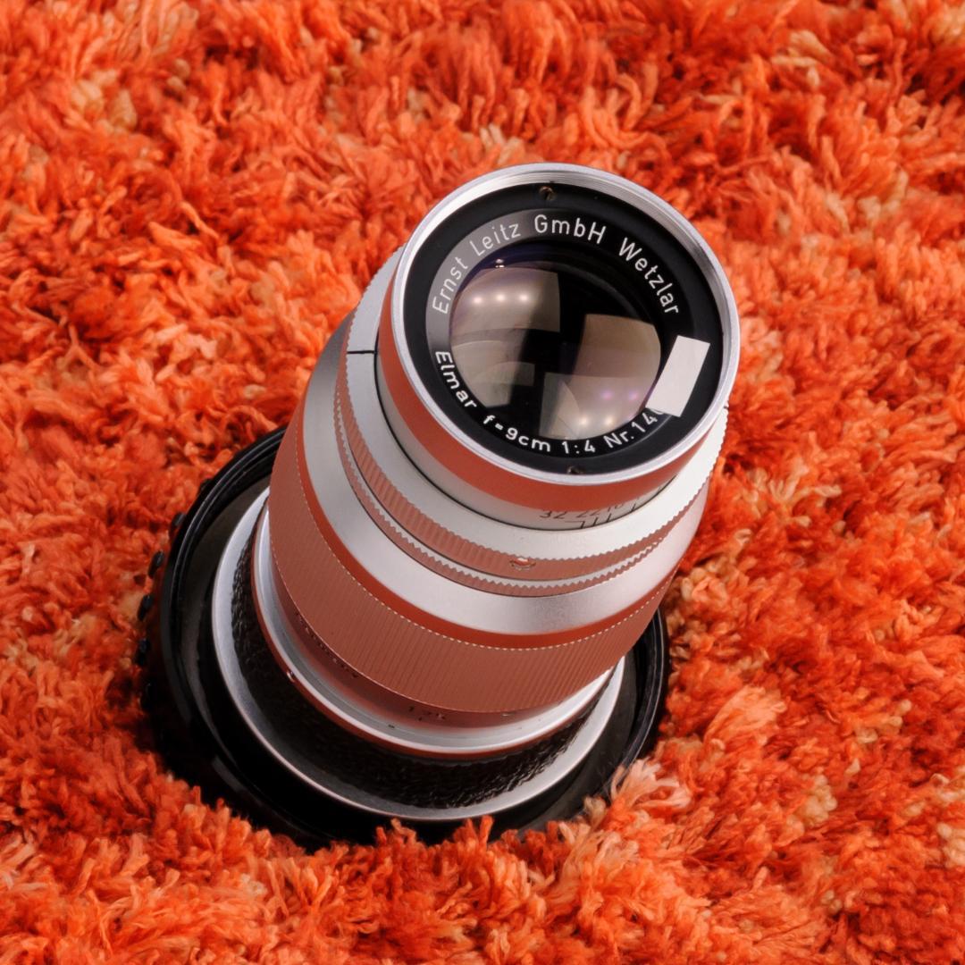 ■ Elmar エルマー 9cm 1:4 ■ 中古品 ■ ライカ（Leica） Elmar 9cm f4 Ernst Leitz Wetzlar エルマー 90mm
