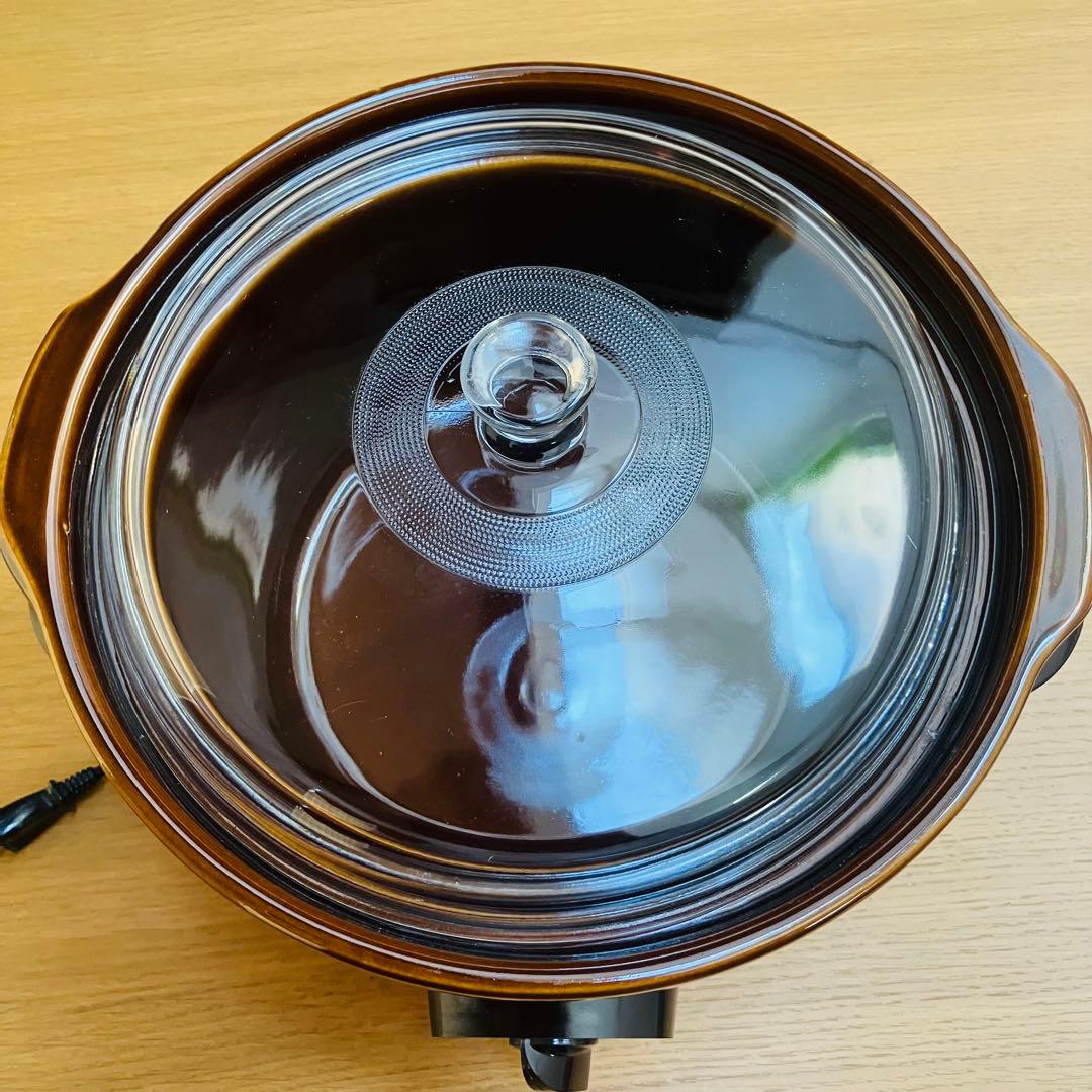 レア美品 クロックポット 4.05Ｌ クロッククッカー スロークッカー 電気鍋