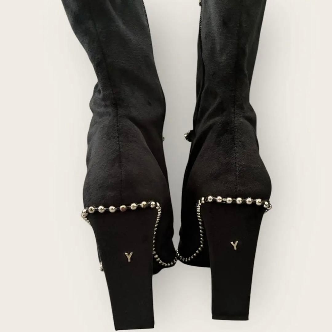 激レア】YELLO ブーツ ビジュー y2k 平成ギャル