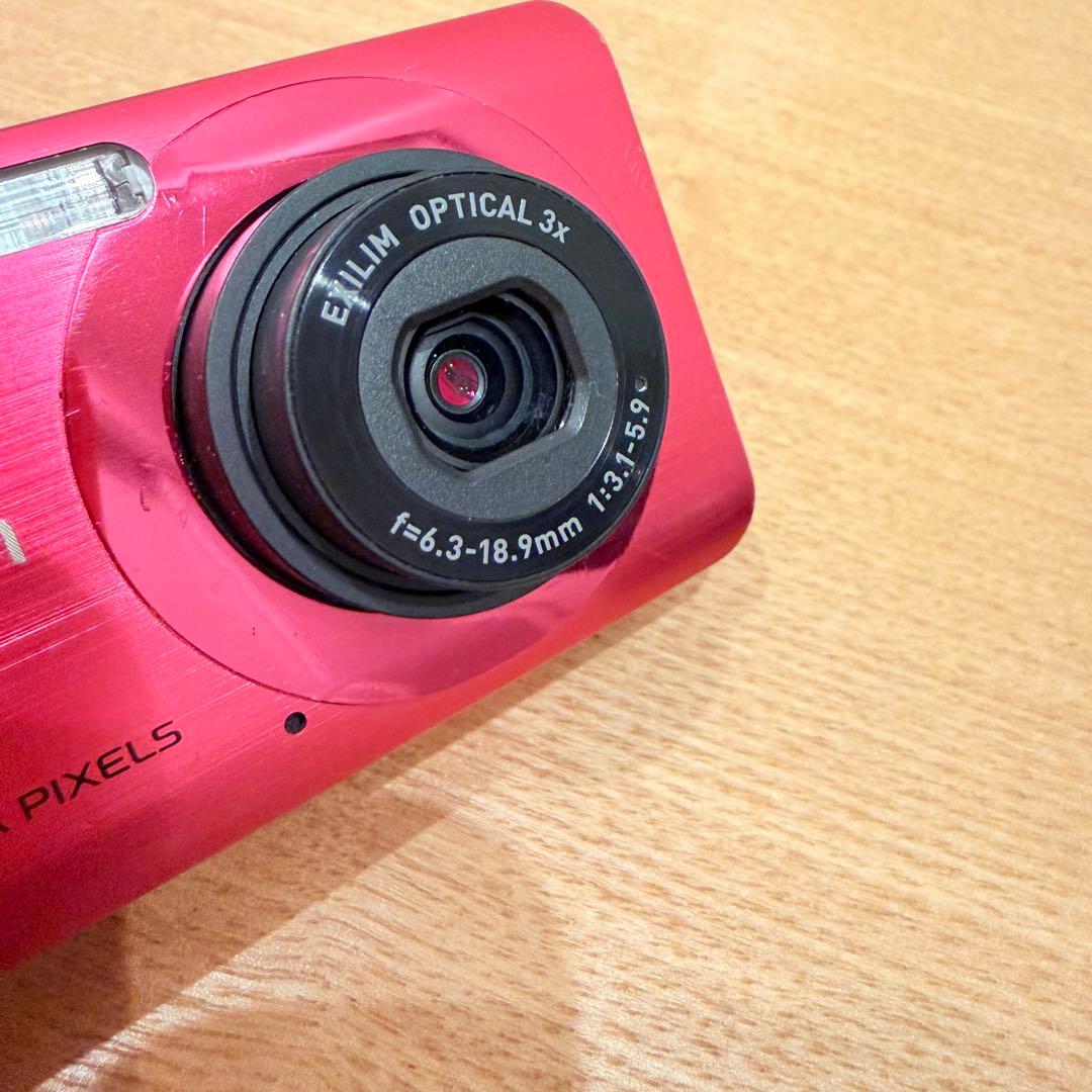 良品 CASIO EXILIM EX-Z90 12.1MP ピンク デジカメ