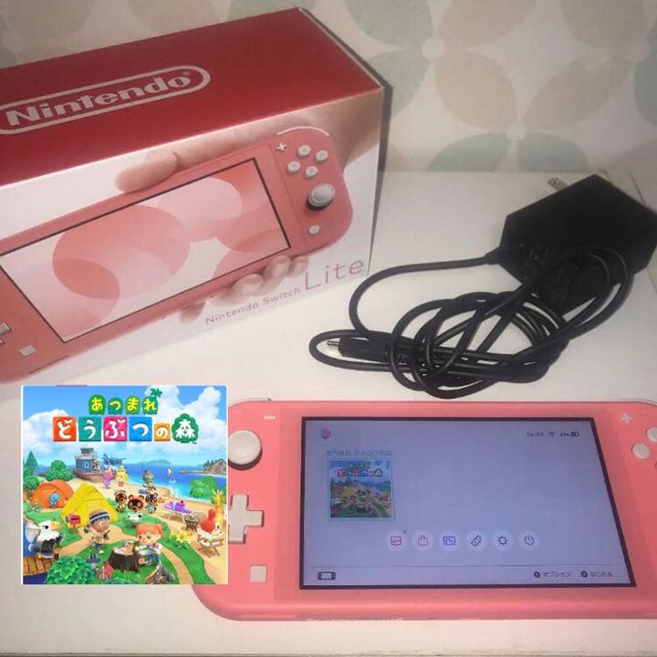 あつまれどうぶつの森Nintendo Switch Lite コーラル Nintendo Switch Lite ニンテンドー スイッチ ライト 本体 コーラル