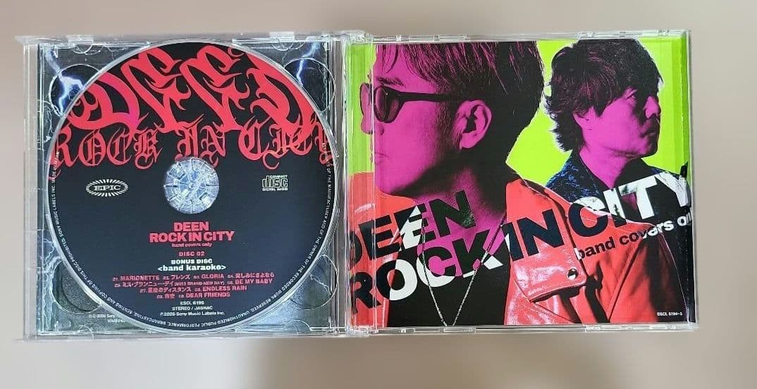 DEEN / ROCK IN CITY -band covers only- - メルカリ