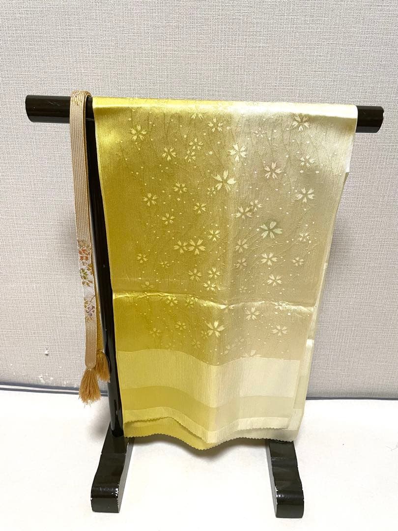 ♦️4点フルセット （二重太鼓の作り帯＋友禅訪問着 フォーマル用