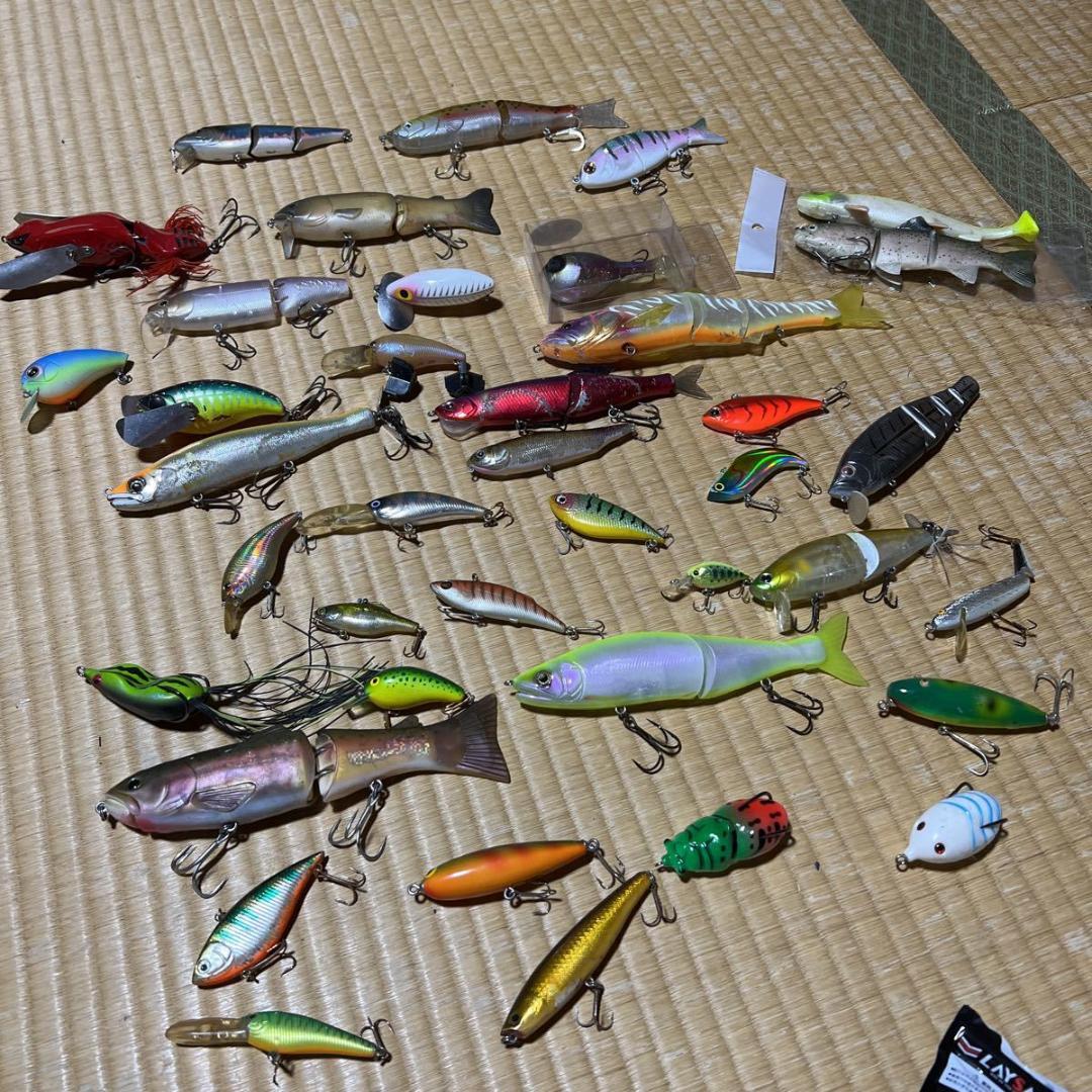 ルアーセット デプス ジャッカル エバーグリーン ガンクラフト バス