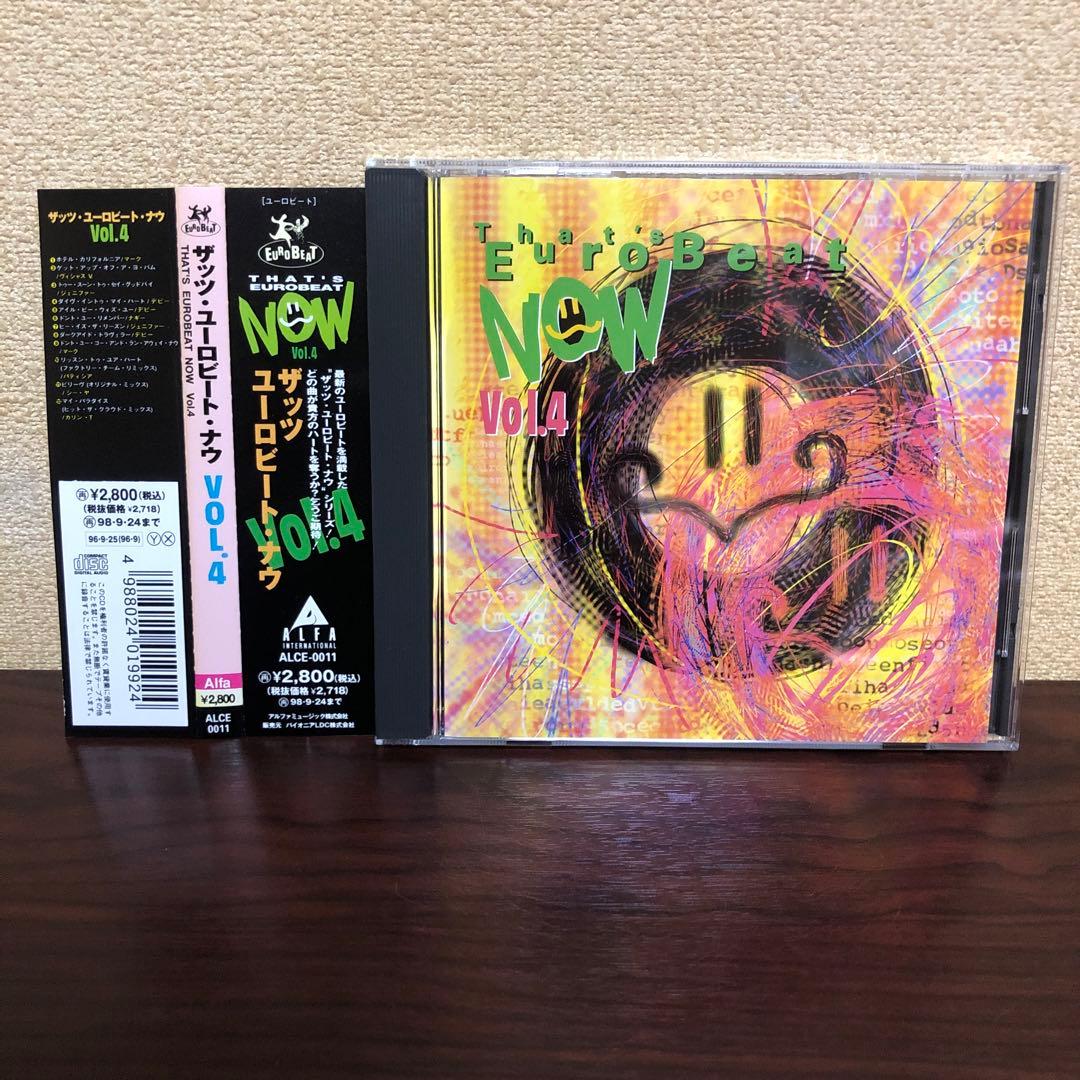 CD☆ザッツ・ユーロビート・ナウ／VOL.4／帯付 CD☆ザッツ・ユーロビート・ナウ／VOL.4／帯付 - メルカリ
