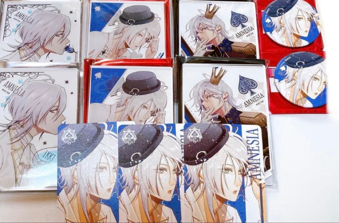 AMNESIA イッキ アクリルスタンド マット缶バッジ パルカ - メルカリ