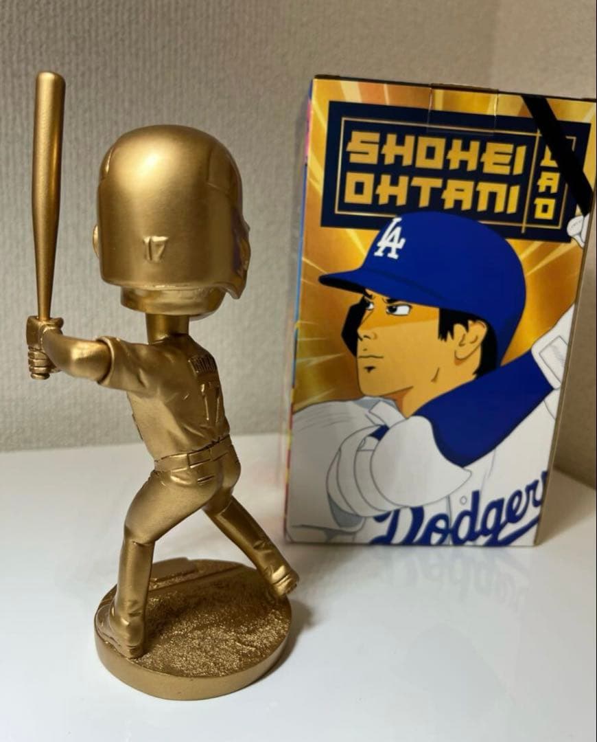 大谷翔平 ボブルヘッド ゴールド 年間シート会員限定 ドジャース