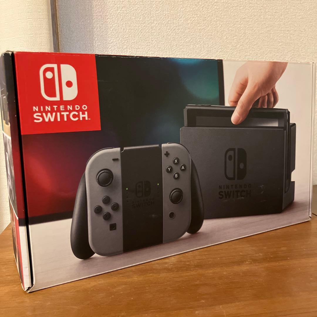 【中古】ニンテンドーSwitch 初代 箱付き グレー ゲオ公式通販サイト/ゲオオンラインストア【中古・箱説あり・付属品