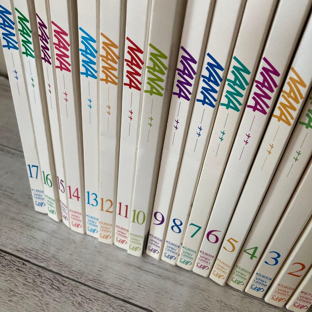 NANA-ナナ- アニメ DVD 1〜17巻 全巻 - メルカリ