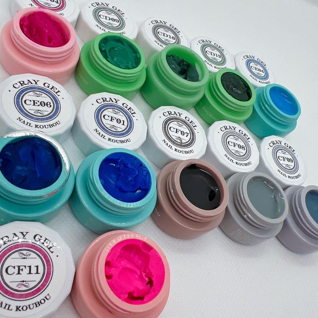 ネイル工房 4D粘土ジェル CLAY GEL 超立体クレイジェル - メルカリ