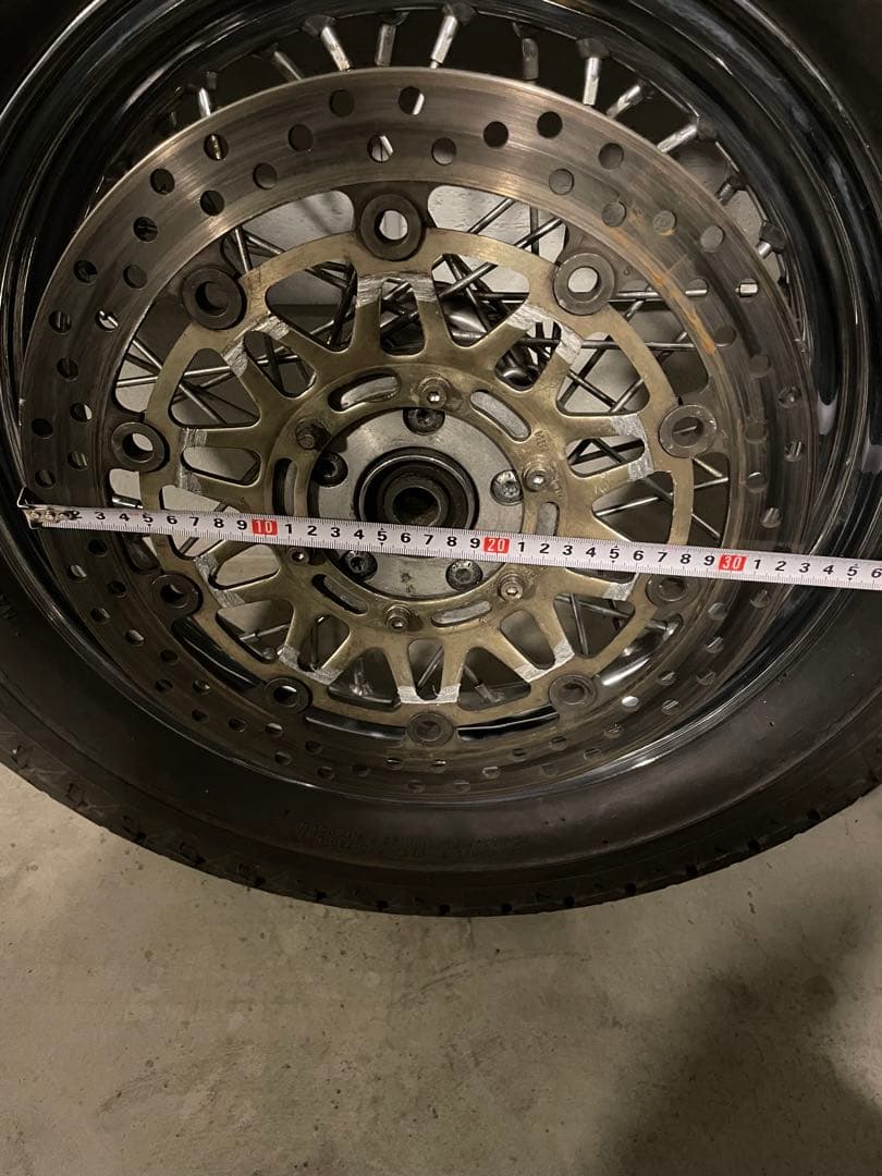 ハーレー 16インチスポークホイール コッカー 5.00X16 ベック タイヤ付