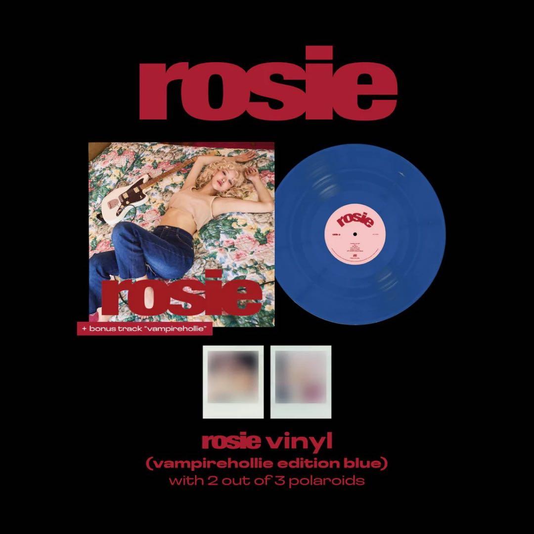 【新品未開封】BLACKPINK ロゼ rosie vinyl LP　Blue 新品未開封】BLACKPINK ロゼ rosie vinyl LP Blue - メルカリ