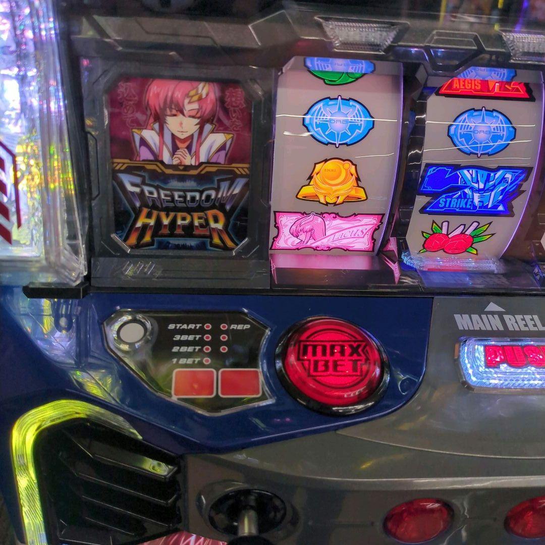 パチスロ実機 スマスロ機動戦士ガンダムSEED 簡易ユニット付 送料無料