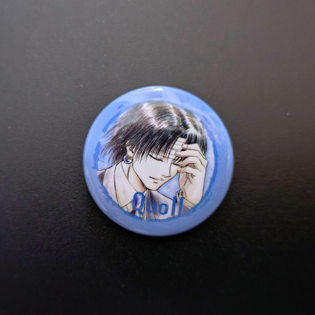 ハンターハンター缶バッジコレクションNo．018クロロ - メルカリ