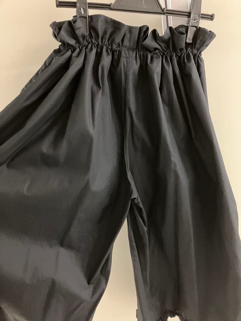 CECILIE BAHNSEN】 フリル スカラップヘム ワイドパンツ