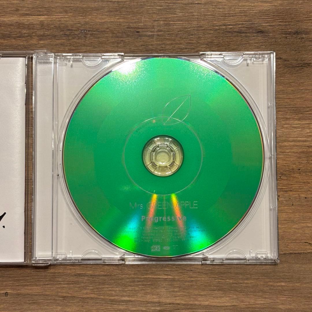 5人サイン入り！Mrs. GREEN APPLE Progressive CD - メルカリ