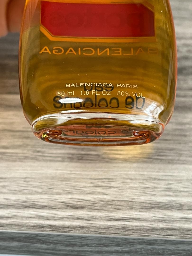 希少 バレンシアガ portos 香水 50ml BALENCIAGA - メルカリ