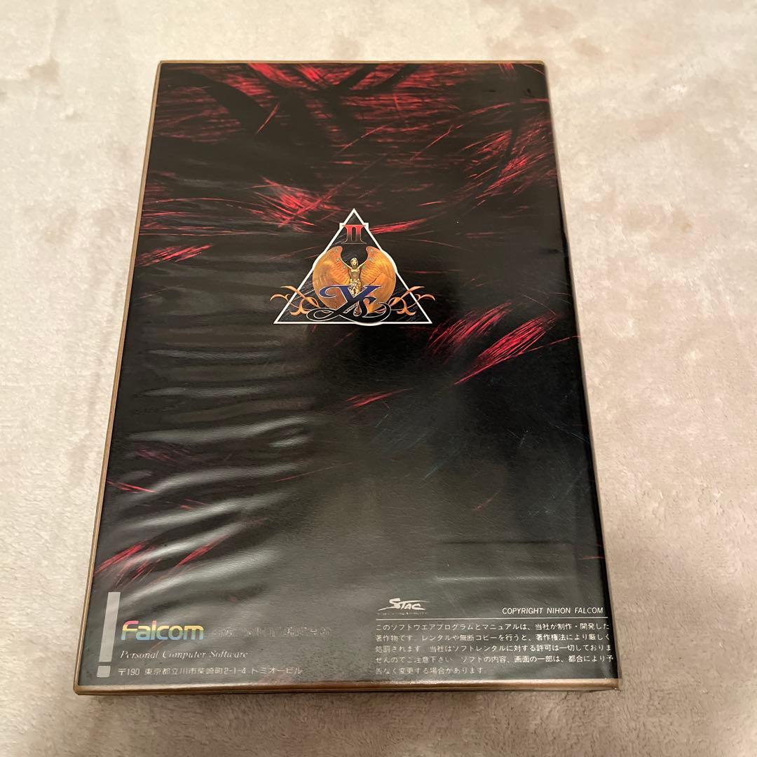 MSX2「イース2」日本ファルコム 3.5インチFD版