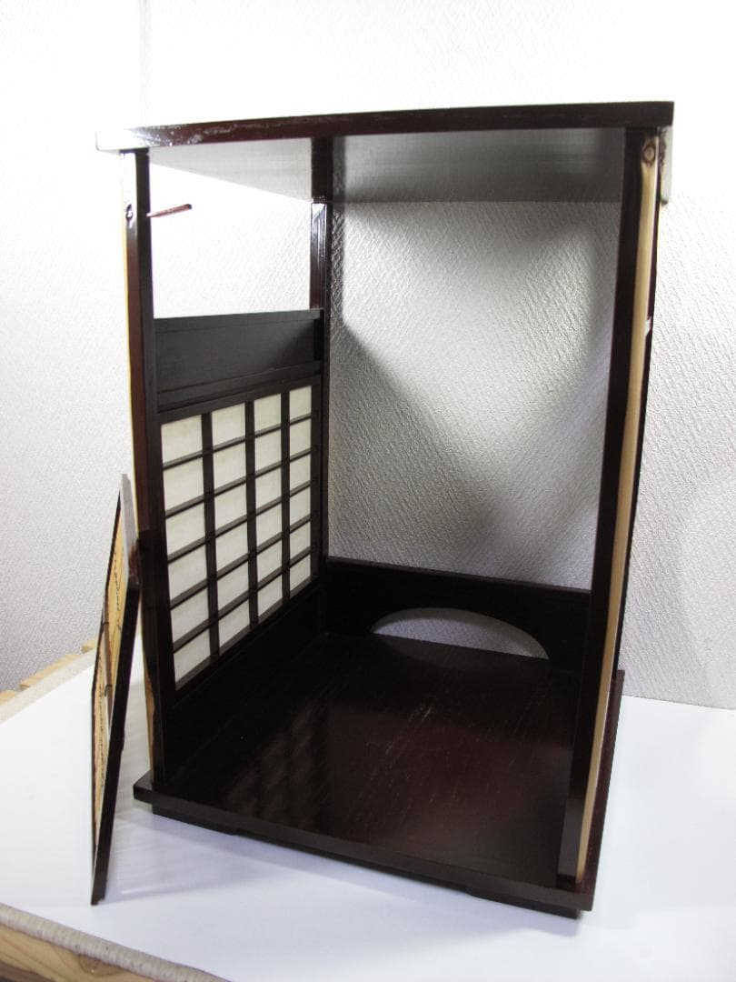 吉野棚 溜塗り 組み立て式 茶道具 - メルカリ