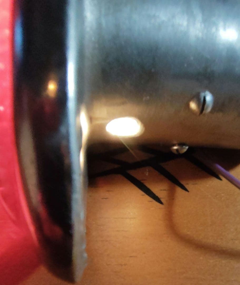 当時物☆希少ビンテージ☆ブルードットテールランプ・ラスト一点限り