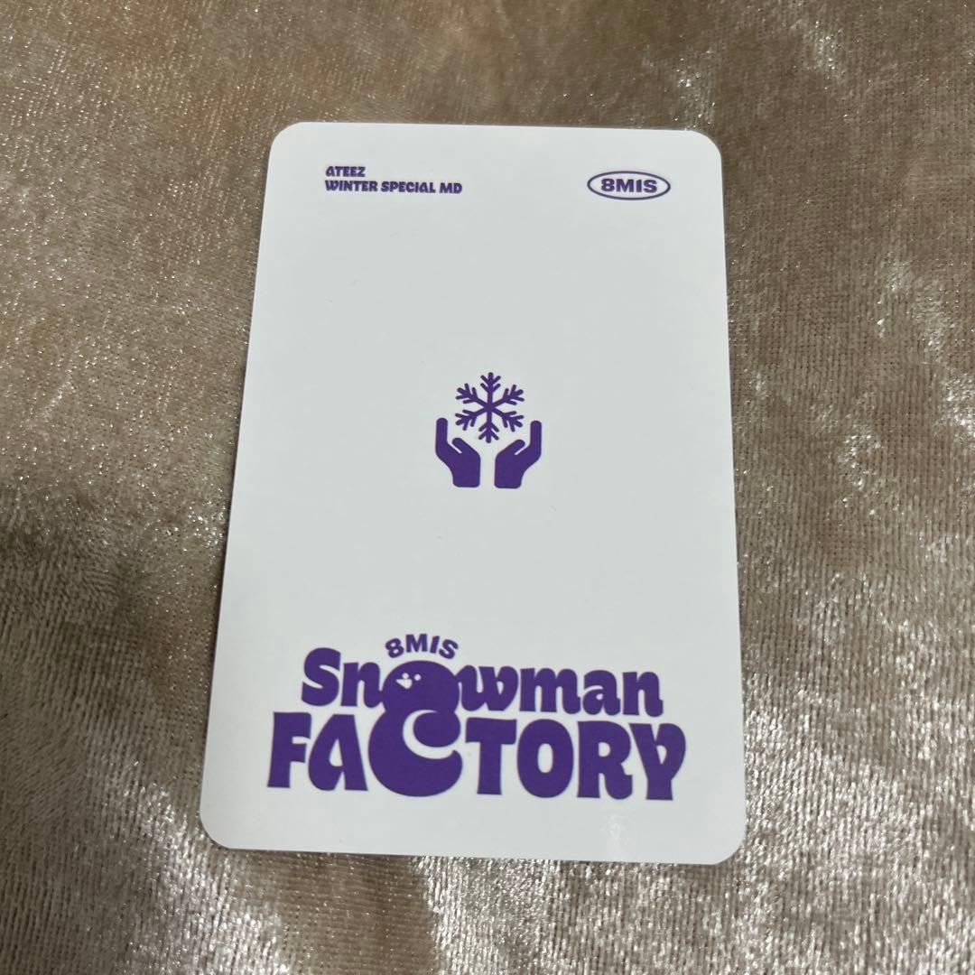 ATEEZ アチズ snowman factory サン トレカ MD - メルカリ