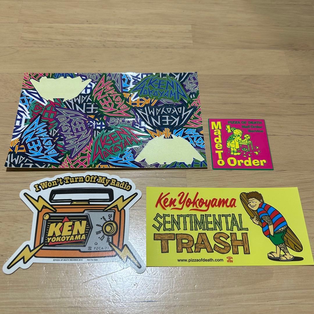 Ken Yokoyama 横山健 pizza of death ステッカー - メルカリ