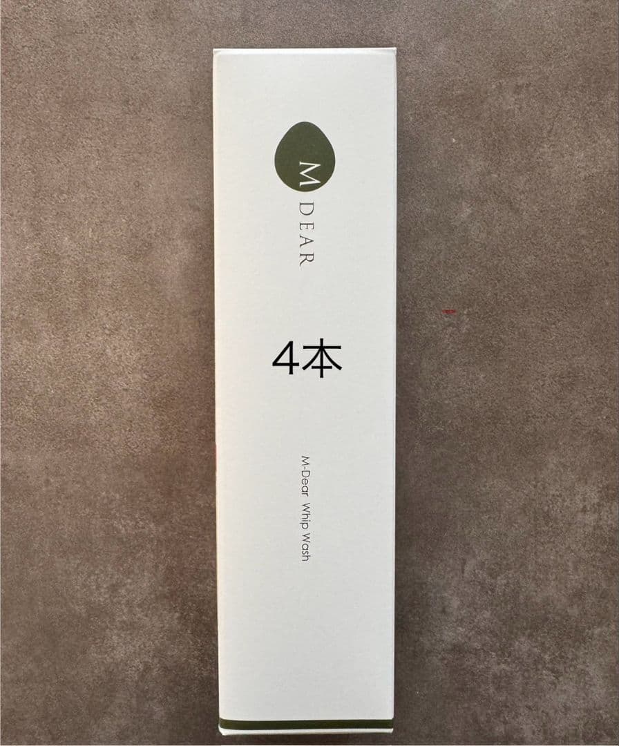M DEAR ホイップ ウォッシュ洗顔 ４本セット M-Dear / エムディア ホイップウォッシュの公式商品情報｜美容・化粧品