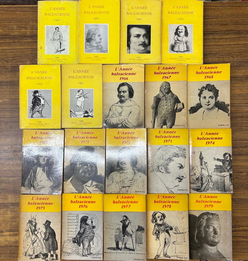 仏 ラネ・バルザスィエンヌ 第１期 19冊セット　Balzac バルザック 仏 ラネ・バルザスィエンヌ 第1期 19冊セット Balzac バルザック 仏